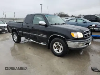 2001 Toyota Tundra SR5 with VIN 5TBRT34111S218653, listed as a Copart auction lot 45156965 with 238,537 mi miles and Salvage Title. Bid and sale history available at DreamBid. Image 4.
