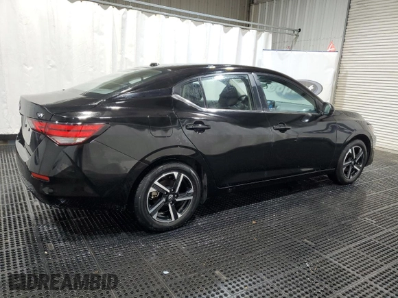 2024 Nissan Sentra SV with VIN 3N1AB8CV5RY220731, listed as a Copart auction lot 56051215 with 33,399 mi miles and Clean Title. Bid and sale history available at DreamBid. Image 3.