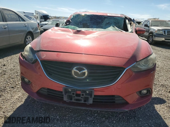 2014 Mazda 6 i Grand Touring with VIN JM1GJ1W68E1136469, listed as a Copart auction lot 49072885 with Not Provided miles and Salvage Title. Bid and sale history available at carsss.com. Image 5.