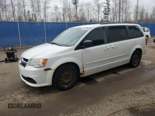 2014 Dodge Grand Caravan American Value with VIN 2C4RDGBG3ER280895, listed as a Copart auction lot 54351905 with 266,418 mi miles and Clean Title. Bid and sale history available at DreamBid. Image 1.