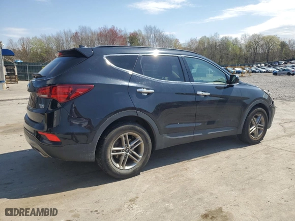 2017 Hyundai Santa Fe Sport 2.4L with VIN 5NMZUDLB2HH052287, listed as a Copart auction lot 53616225 with 126,393 mi miles and Salvage Title. Bid and sale history available at carsss.com. Image 3.