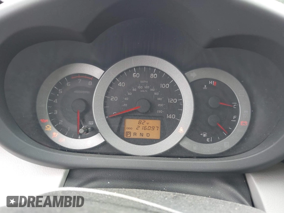 2010 Toyota RAV4 with VIN 2T3ZF4DV0AW048520, listed as a IAAI auction lot 42492285 with 216,097 mi miles and . Bid and sale history available at DreamBid. Image 7.