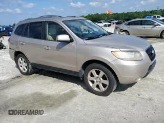 2007 Hyundai Santa Fe SE with VIN 5NMSH13E77H121083, listed as a Copart auction lot 56556935 with 176,751 mi miles and Salvage title. Bid and sale history available at DreamBid. Image 4.