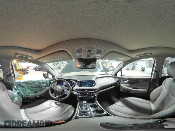 2020 Hyundai Santa Fe SEL with VIN 5NMS3CAA3LH152187, listed as a Copart auction lot 52334415 with 54,744 mi miles and Salvage Title. Bid and sale history available at DreamBid. Image 13.