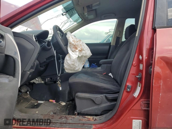2015 Nissan Rogue S z VIN JN8AS5MV6FW756489, wystawiony jako Copart lot #56435885 z przebiegiem Nie podano mil oraz Szkoda całkowita • Salvage title. Historia ofert i sprzedaży dostępna na DreamBid. Obrazek 7.