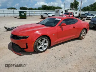 2021 Chevrolet Camaro 1LT with VIN 1G1FB1RS5M0126755, listed as a Copart auction lot 62061945 with 85,380 mi miles and Salvage title. Bid and sale history available at DreamBid. Image 1.
