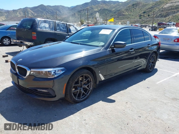 2018 BMW 5 Series 530e xDrive with VIN WBAJB1C58JB085443, listed as a IAAI auction lot 41856298 with 93,110 mi miles and . Bid and sale history available at DreamBid. Image 18.