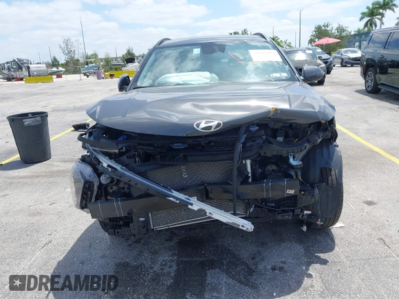 2025 Hyundai Kona SEL with VIN KM8HBCAB2SU211786, listed as a IAAI auction lot 42082953 with 15,686 mi miles and . Bid and sale history available at carsss.com. Image 6.