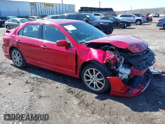 2012 Ford Fusion SE with VIN 3FAHP0HA3CR353435, listed as a IAAI auction lot 41934664 with 85,625 mi miles. Bid and sale history available at carsss.com. Image 1.