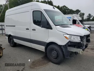 2023 Mercedes-Benz Sprinter Cargo Cargo with VIN W1Y40BHY4PT127894, listed as a Copart auction lot 63479764 with 9,003 mi miles and Salvage Title. Bid and sale history available at DreamBid. Image 4.