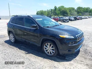 2016 Jeep Cherokee Limited with VIN 1C4PJLDB9GW320207, listed as a IAAI auction lot 42350707 with 90,936 mi miles and . Bid and sale history available at DreamBid. Image 1.