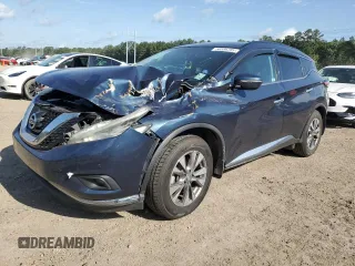2015 Nissan Murano Platinum z VIN 5N1AZ2MG6FN280916, wystawiony jako Copart lot #56586285 z przebiegiem 87 601 mil mil oraz Szkoda całkowita • Salvage title. Historia ofert i sprzedaży dostępna na DreamBid. Obrazek 1.