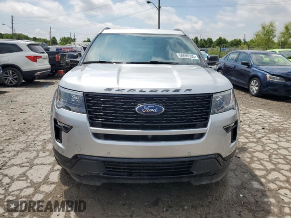2019 Ford Explorer Sport with VIN 1FM5K8GT1KGB05117, listed as a Copart auction lot 56696505 with Not provided miles and Salvage title. Bid and sale history available at DreamBid. Image 5.
