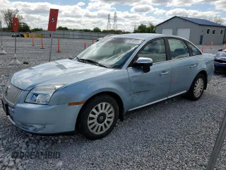 2009 Mercury Sable with VIN 1MEHM40W69G611172, listed as a Copart auction lot 55796535 with 92,137 mi miles and Salvage title. Bid and sale history available at DreamBid. Image 1.