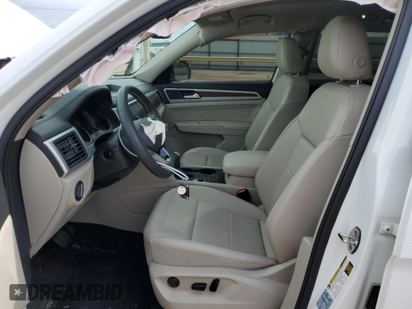 2021 Volkswagen Atlas SE with VIN 1V2JP2CAXMC558313, listed as a Copart auction lot 50382084 with 55,361 mi miles and Salvage title. Bid and sale history available at DreamBid. Image 7.