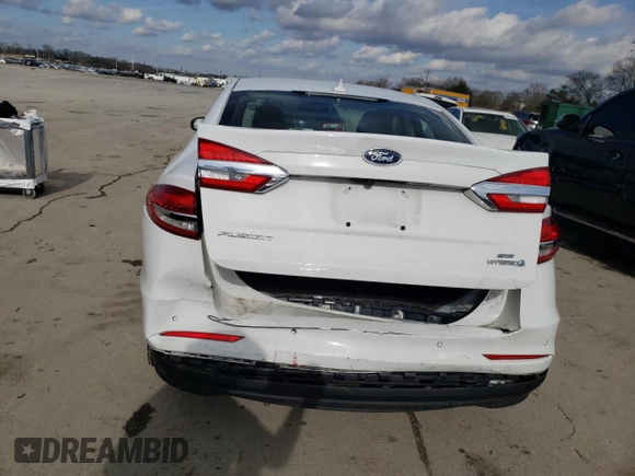2019 Ford Fusion Hybrid SE with VIN 3FA6P0LU6KR225603, listed as a Copart auction lot 37621353 with 70,279 mi miles. Bid and sale history available at carsss.com. Image 6.