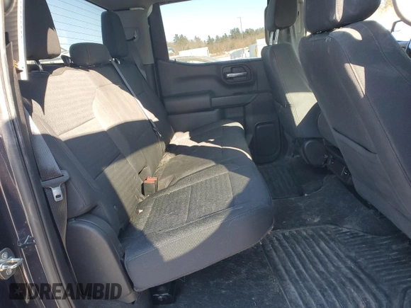 2022 Chevrolet Silverado 1500 Custom with VIN 3GCPDBEK8NG605640, listed as a Copart auction lot 43718225 with 24,424 mi miles and Salvage Title. Bid and sale history available at carsss.com. Image 10.