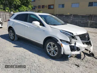 2020 Cadillac XT5 Premium Luxury FWD with VIN 1GYKNCRSXLZ140163, listed as a Copart auction lot 53324925 with 86,643 mi miles and Non repairable. Bid and sale history available at DreamBid. Image 4.