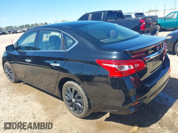 2017 Nissan Sentra SV with VIN 3N1AB7AP3HY235905, listed as a IAAI auction lot 41813814 with 159,932 mi miles and . Bid and sale history available at carsss.com. Image 3.