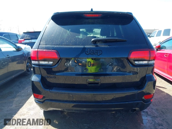 2021 Jeep Grand Cherokee Freedom with VIN 1C4RJFAG5MC704072, listed as a IAAI auction lot 41928963 with 65,073 mi miles and . Bid and sale history available at DreamBid. Image 16.
