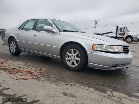 2002 Cadillac Seville Luxury SLS with VIN 1G6KS54YX2U289144, listed as a Copart auction lot 79689084 with 132,350 mi miles and Salvage Title. Bid and sale history available at carsss.com. Image 4.