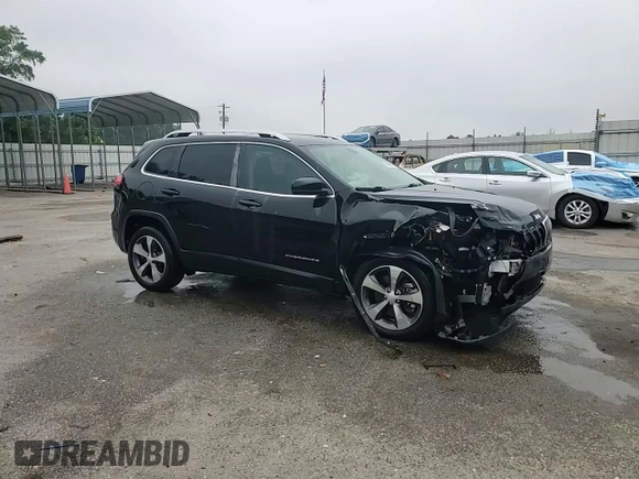 2019 Jeep Cherokee Limited with VIN 1C4PJLDX2KD308318, listed as a Copart auction lot 58499565 with 50,442 mi miles and Salvage title. Bid and sale history available at DreamBid. Image 15.