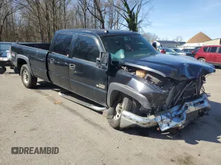2004 Chevrolet Silverado 3500 SRW with VIN 1GCHK33264F208964, listed as a Copart auction lot 46604595 with 0 mi miles and Salvage Title. Bid and sale history available at carsss.com. Image 4.