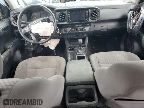 2021 Toyota Tacoma SR with VIN 3TMCZ5AN7MM450757, listed as a Copart auction lot 59021405 with Not provided miles and Salvage title. Bid and sale history available at DreamBid. Image 8.