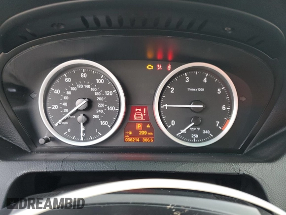 2010 BMW 6 Series 650i z VIN WBAEB5C56AC225685, wystawiony jako Copart lot #86904014 z przebiegiem 36 214 mil mil oraz Szkoda całkowita • Salvage title. Historia ofert i sprzedaży dostępna na DreamBid. Obrazek 9.