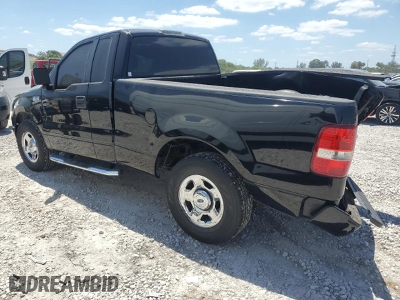 2007 Ford F-150 XL with VIN 1FTRF12217KA80336, listed as a Copart auction lot 52753575 with 54,806 mi miles and Salvage Title. Bid and sale history available at carsss.com. Image 2.