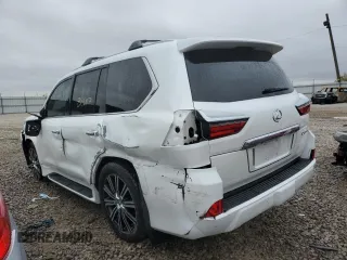 2018 Lexus LX with VIN JTJHY7AX0J4256355, listed as a Copart auction lot 66490002 with 85,607 mi miles. Bid and sale history available at carsss.com. Image 3.