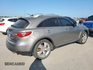 2009 Infiniti FX with VIN JNRAS18U99M104892, listed as a Copart auction lot 66665545 with 284,876 mi miles and Clean title. Bid and sale history available at DreamBid. Image 3.