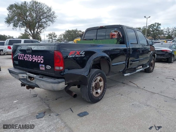 2003 Ford Super Duty F-350 SRW XL with VIN 1FTSW31P63EC30525, listed as a IAAI auction lot 41164415 with 261,844 mi miles. Bid and sale history available at carsss.com. Image 4.