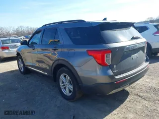 2021 Ford Explorer XLT with VIN 1FMSK8DH4MGA13408, listed as a IAAI auction lot 41863457 with 76,530 mi miles. Bid and sale history available at carsss.com. Image 3.