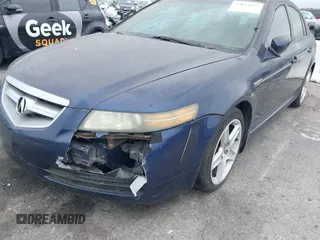 2004 Acura TL with VIN 19UUA662X4A009154, listed as a IAAI auction lot 42043934 with 215,830 mi miles. Bid and sale history available at carsss.com. Image 6.
