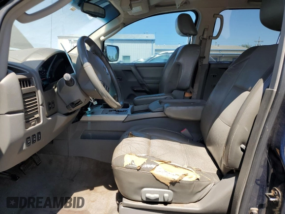 2006 Nissan Titan LE with VIN 1N6BA07A26N507463, listed as a Copart auction lot 52823165 with 251,490 mi miles and Clean Title. Bid and sale history available at DreamBid. Image 7.