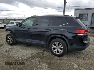 2018 Volkswagen Atlas SE z VIN 1V2CP2CAXJC598119, wystawiony jako Copart lot #48925765 z przebiegiem 73 724 mil mil oraz Szkoda całkowita • Salvage title. Historia ofert i sprzedaży dostępna na DreamBid. Obrazek 2.