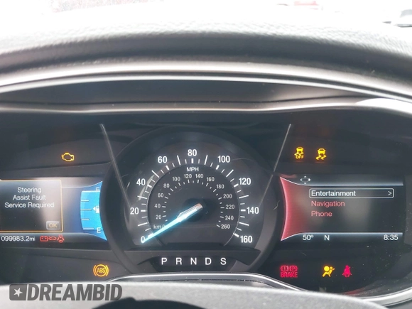 2017 Ford Fusion SE with VIN 3FA6P0HD2HR274458, listed as a IAAI auction lot 42042518 with 99,983 mi miles and . Bid and sale history available at carsss.com. Image 7.