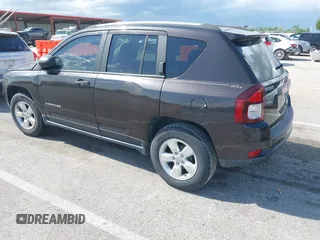 2014 Jeep Compass Sport with VIN 1C4NJCBA4ED626998, listed as a IAAI auction lot 42179793 with 109,059 mi miles. Bid and sale history available at carsss.com. Image 3.