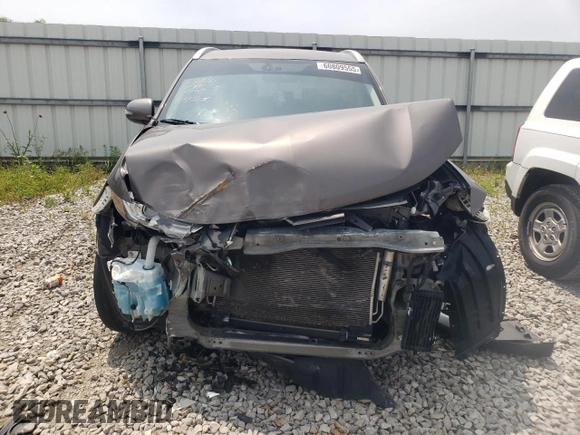 2017 Mitsubishi Outlander SE with VIN JA4AD3A39HZ049072, listed as a Copart auction lot 60809555 with 129,597 mi miles and Salvage title. Bid and sale history available at DreamBid. Image 5.