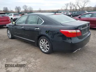 2010 Lexus LS 460 with VIN JTHCL5EF5A5005275, listed as a IAAI auction lot 41683548 with 143,779 mi miles and . Bid and sale history available at DreamBid. Image 3.