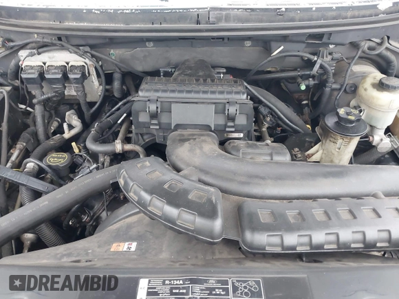 2005 Ford F-150 XLT with VIN 1FTPW14525KB72924, listed as a IAAI auction lot 41559373 with 195,485 mi miles. Bid and sale history available at carsss.com. Image 10.
