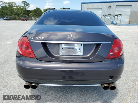 2008 Mercedes-Benz CL-Class V8 with VIN WDDEJ71X58A017217, listed as a Copart auction lot 45964945 with 229,474 mi miles and Salvage Title. Bid and sale history available at carsss.com. Image 6.