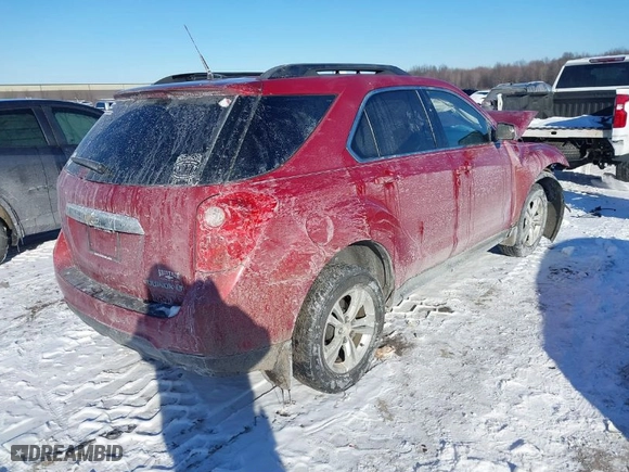 2013 Chevrolet Equinox LT with VIN 1GNALDEK0DZ100623, listed as a IAAI auction lot 41314989 with 132,778 mi miles. Bid and sale history available at carsss.com. Image 4.