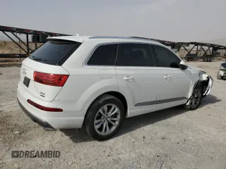 2018 Audi Q7 Premium z VIN WA1AAAF73JD050147, wystawiony jako Copart lot #59269483 z przebiegiem 83 853 mil mil oraz . Historia ofert i sprzedaży dostępna na DreamBid. Obrazek 3.