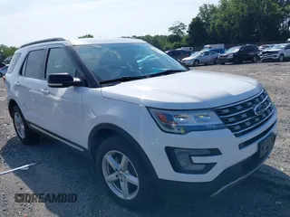 2017 Ford Explorer XLT with VIN 1FM5K8D81HGB28258, listed as a IAAI auction lot 42613757 with 89,694 mi miles and . Bid and sale history available at DreamBid. Image 1.