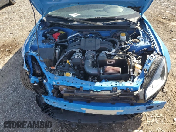 2023 Toyota GR86 with VIN JF1ZNBC11P8758861, listed as a Copart auction lot 77705634 with 11,684 mi miles and Salvage Title. Bid and sale history available at carsss.com. Image 11.