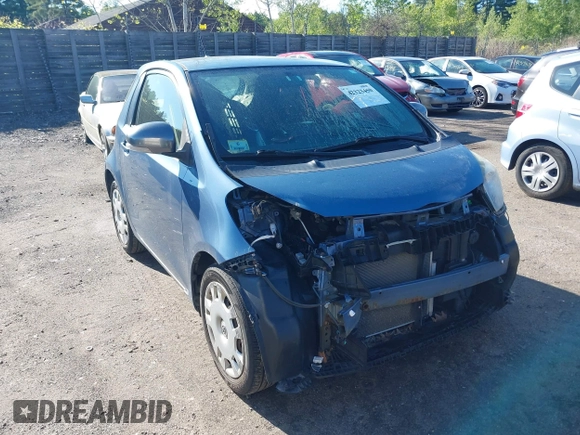 2012 Scion iQ with VIN JTNJJXB05CJ021301, listed as a IAAI auction lot 42323450 with 97,185 mi miles and . Bid and sale history available at DreamBid. Image 1.