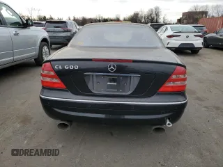 2001 Mercedes-Benz CL-Class with VIN WDBPJ78J11A017627, listed as a Copart auction lot 86852824 with 0 mi miles and Clean Title. Bid and sale history available at carsss.com. Image 6.