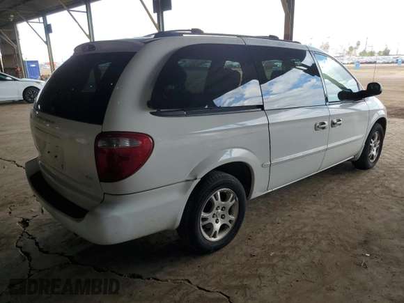 2002 Dodge Caravan EX with VIN 2B8GP74L12R524155, listed as a Copart auction lot 53337095 with 163,825 mi miles and Clean Title. Bid and sale history available at carsss.com. Image 3.